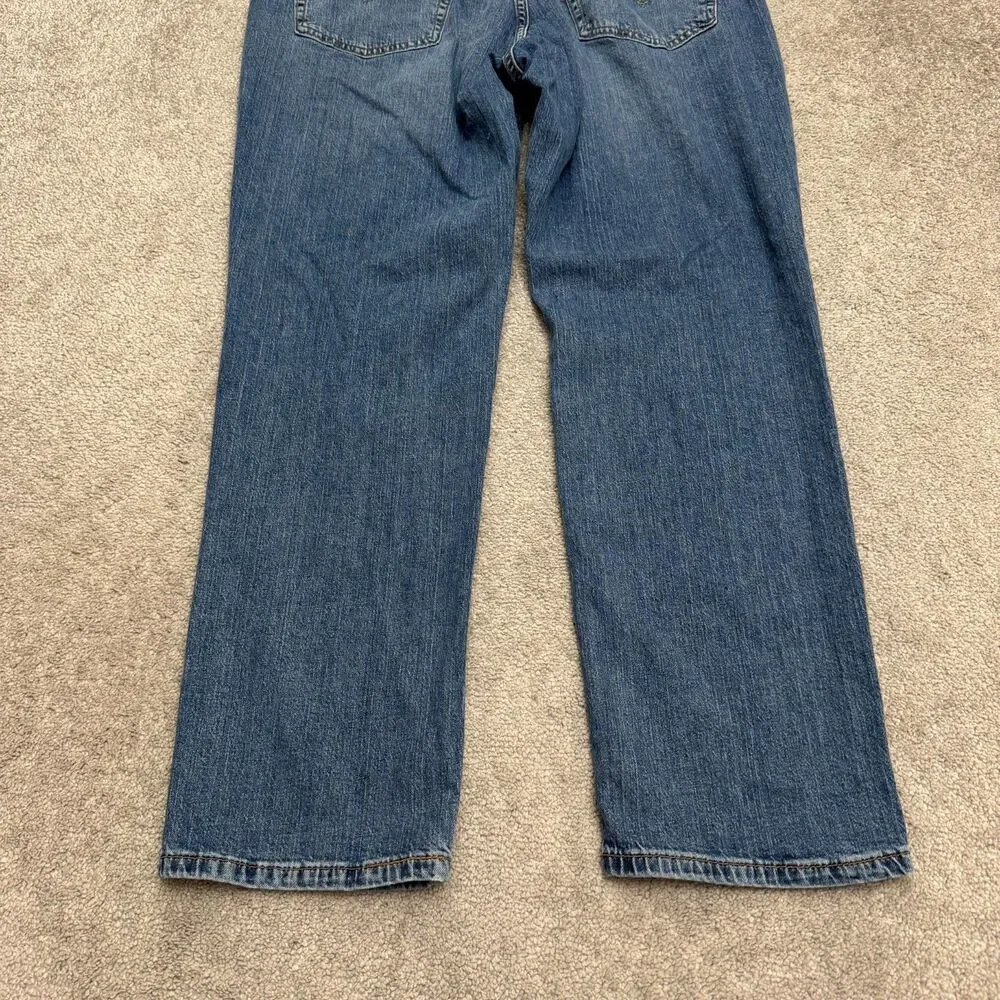 Levi's 541 Athletic Fit Tapered  Denim Jeans Mens 38x32 Blue Medium Wash Stretch